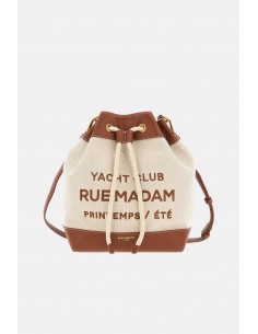 Zaino Rue Madam Paris Canvas brown