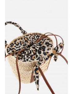 Borsa a spalla Rue Madam Paris Leopard 2