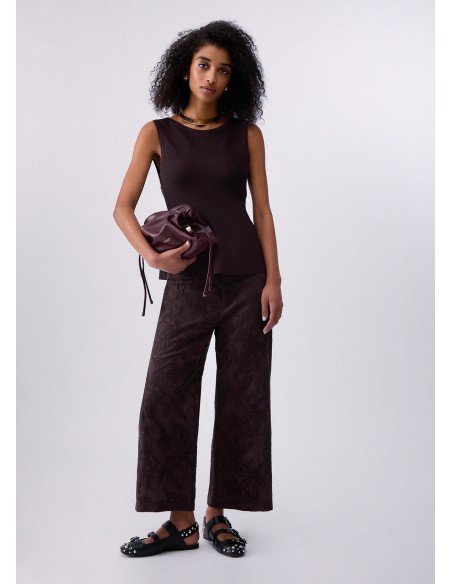 Pantalone Liu-Jo Sacher flow.sequin