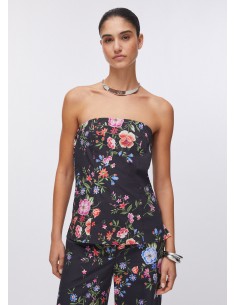 Top Liu-Jo Noir blossom 2