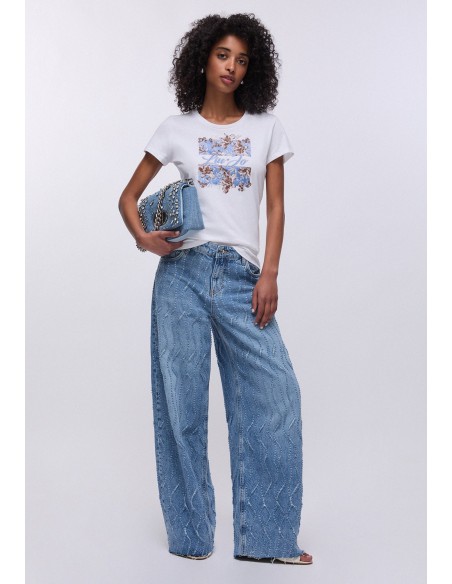 T-shirt Liu-Jo Bco LiuJo br.bl.w li