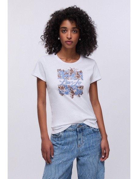 T-shirt Liu-Jo Bco LiuJo br.bl.w li