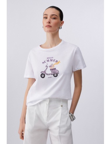 T-shirt Liu-Jo Bco hello summer
