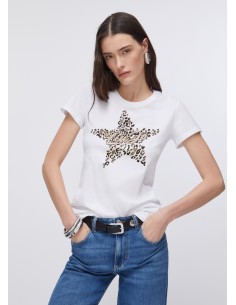 T-shirt Liu-Jo Bco/LiuJo star anima 2