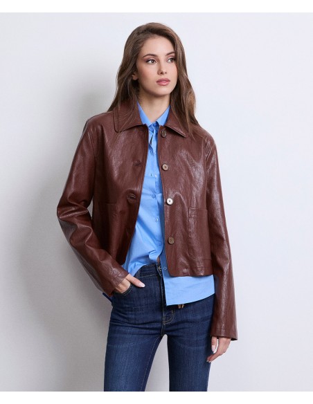 Giubbotto Markup Cacao