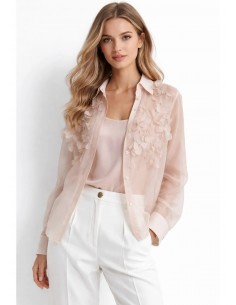 Camicia Nenette Cipria 2