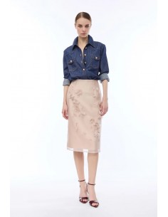 Gonna Nenette Cipria