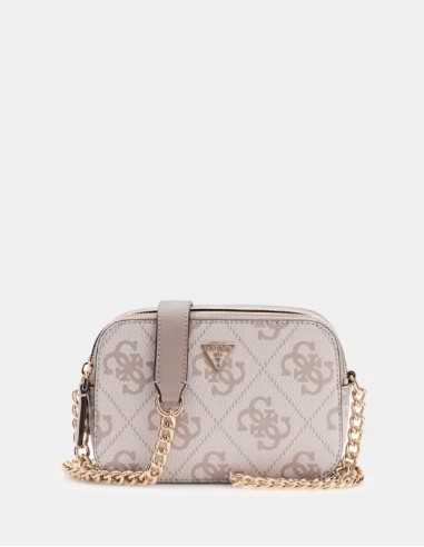 Pochette Guess Dark taupe logo