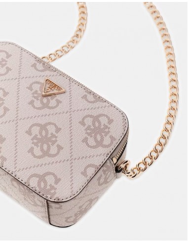 Pochette Guess Dark taupe logo