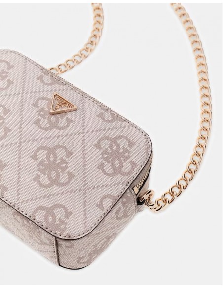 Pochette Guess Dark taupe logo