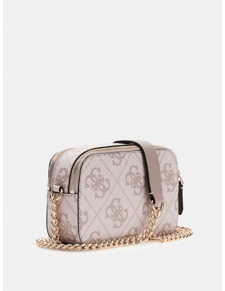 Pochette Guess Dark taupe logo