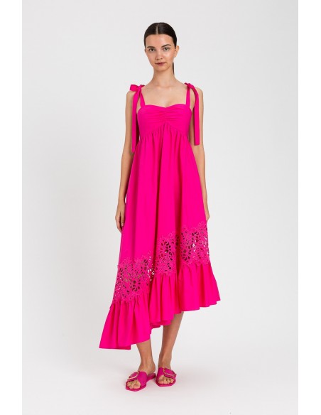 Abito Twinset Fuchsia cyclamen