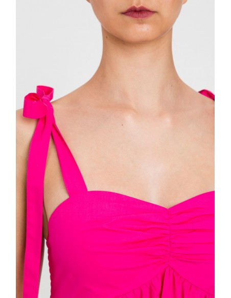 Abito Twinset Fuchsia cyclamen