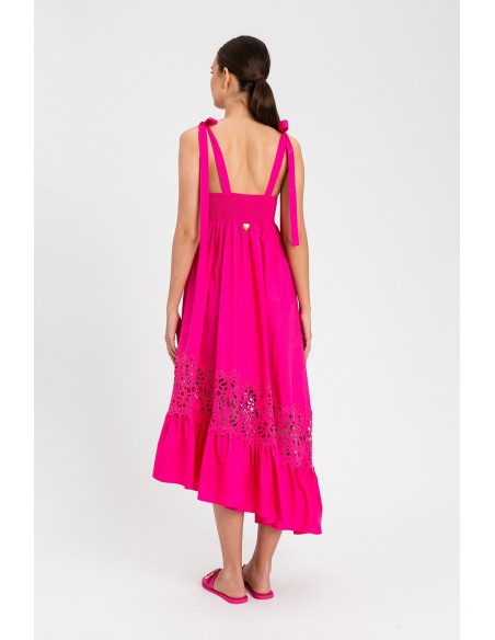 Abito Twinset Fuchsia cyclamen