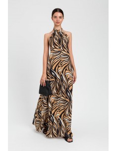 Abito Twinset Zebra mul.nero