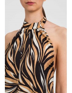 Abito Twinset Zebra mul.nero 2