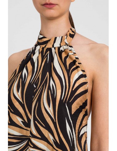 Abito Twinset Zebra mul.nero