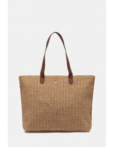 Borsa a spalla Twinset Paglia