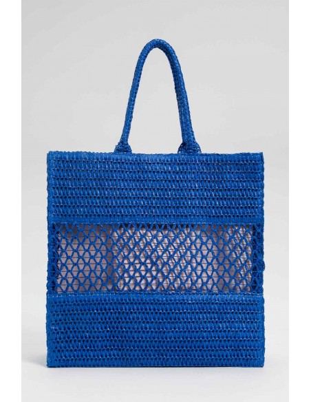 Borsa a spalla Twinset Blu mediterraneo