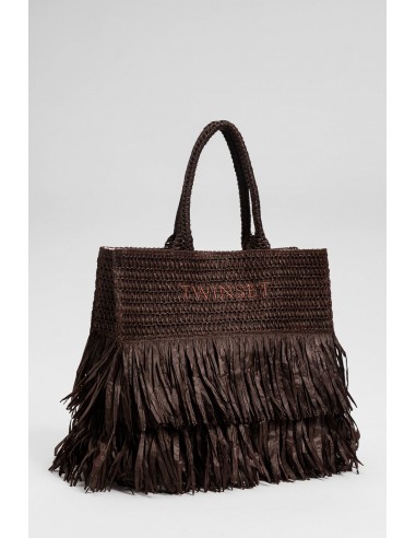 Borsa a spalla Twinset Chocolate