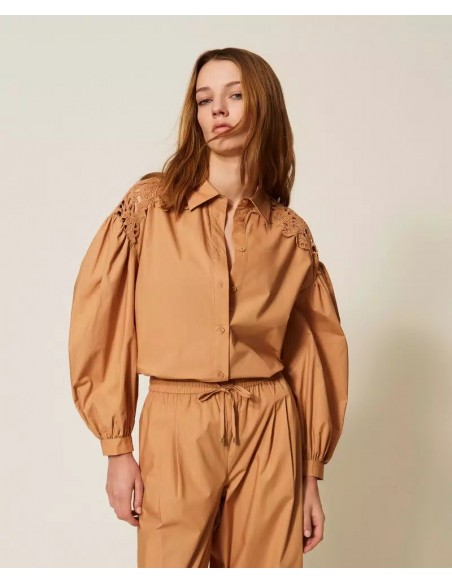 Camicia Twinset Hazelnut