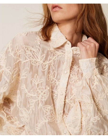 Camicia Twinset Pergamena