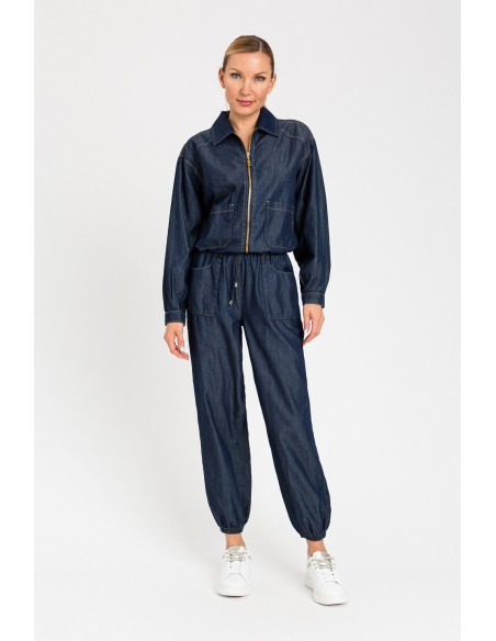 Pantalone Twinset Denim scuro