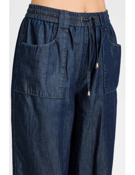 Pantalone Twinset Denim scuro