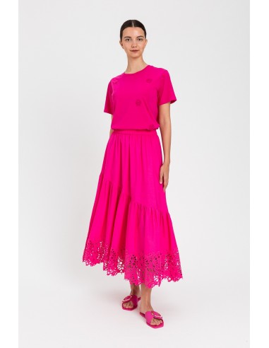 Gonna Twinset Fuchsia cyclamen