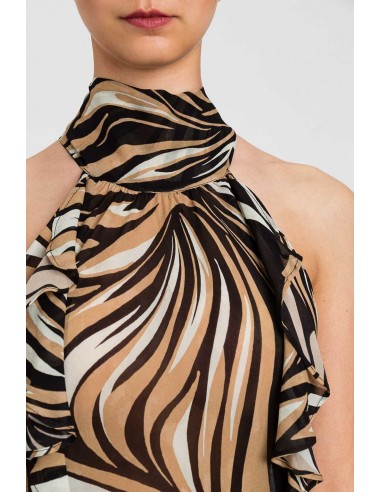 Top Twinset Zebra mul.nero