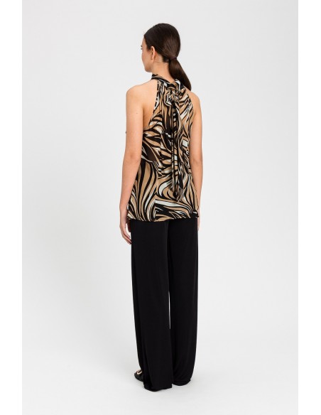 Top Twinset Zebra mul.nero