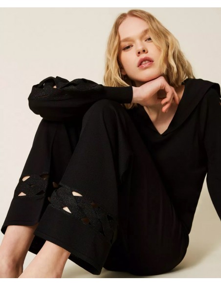 Pantalone Twinset Nero