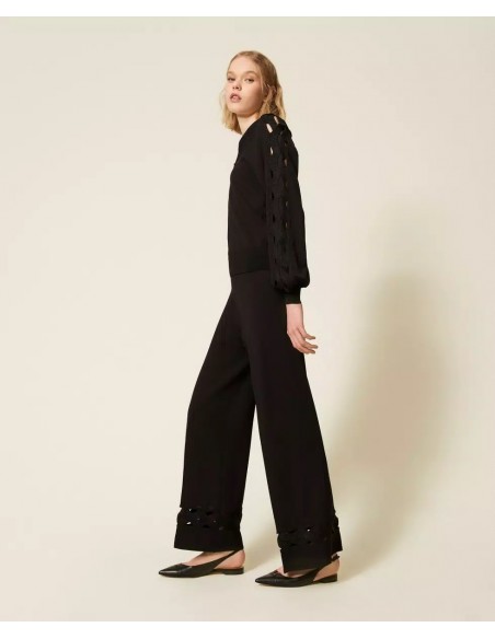 Pantalone Twinset Nero