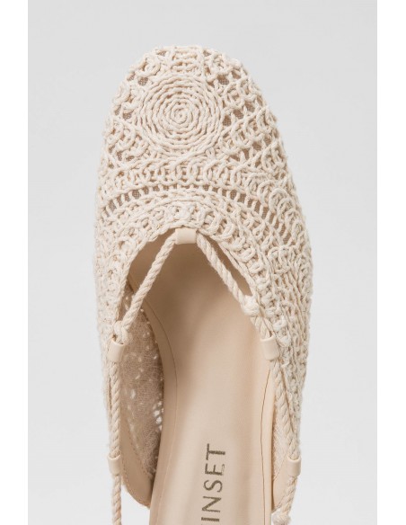 Sabot Twinset Vaniglia