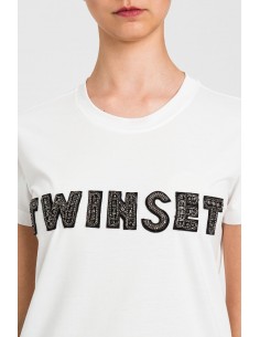 T-shirt Twinset Off whithe 2