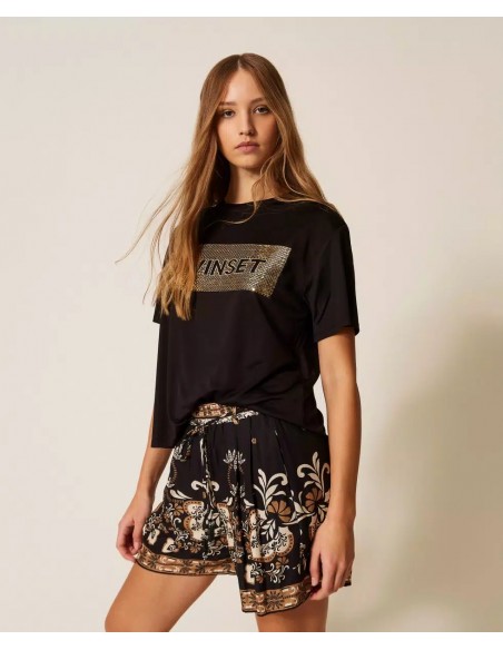 T-shirt Twinset Nero