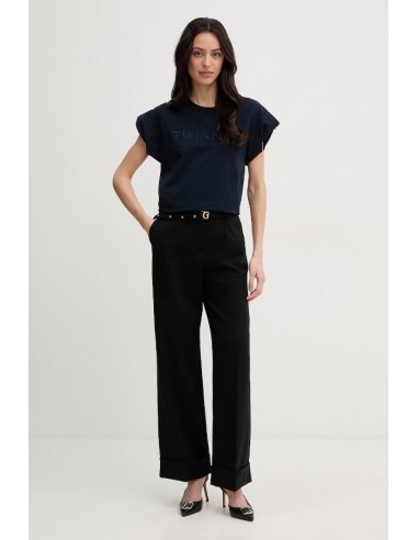 T-shirt Twinset Blu paint