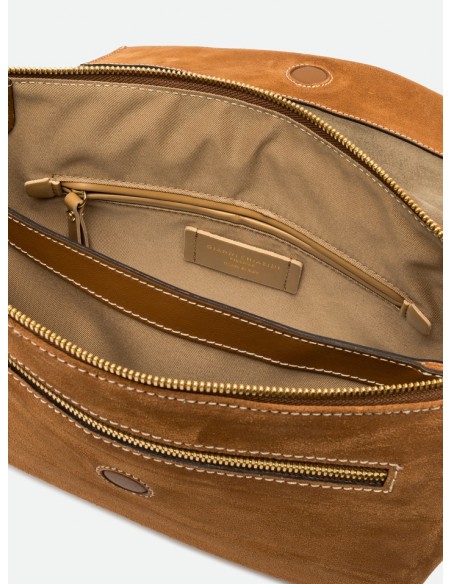 Borsa a tracolla Gianni Chiarini Caramel