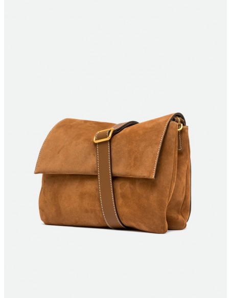 Borsa a tracolla Gianni Chiarini Caramel