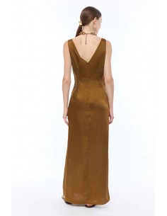 Abito Nenette Avorio-marrone 2