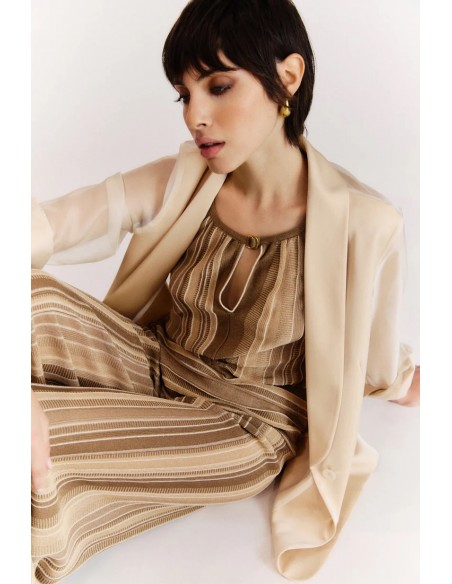 Giacca Nenette Champagne