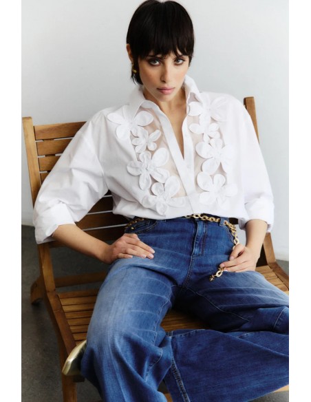 Camicia Nenette Bianco