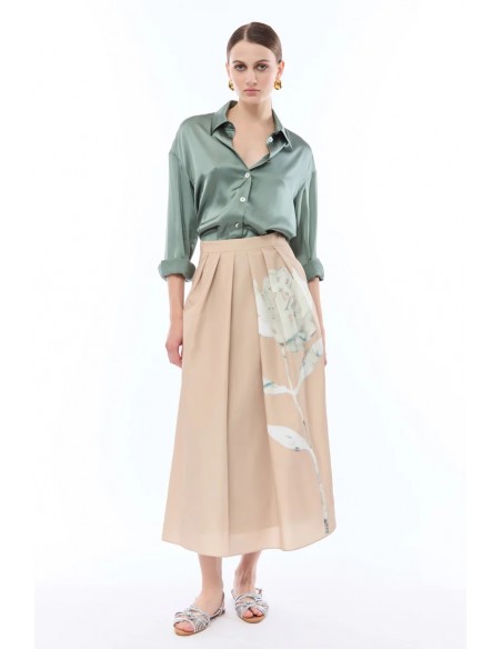 Gonna Nenette Oro chiaro